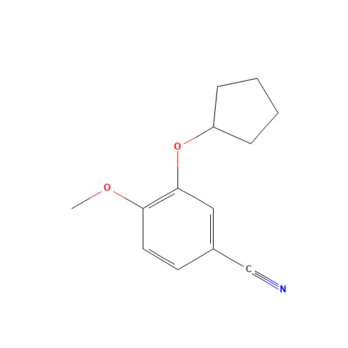 3-(CYCLOPENTYLOXY)-4-METHOXYBENZONITRILE (CAS: 159783-16-1) - Related Chemical Product