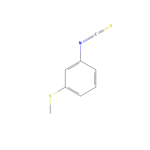 3-(METHYLTHIO)PHENYL ISOTHIOCYANATE (CAS: 51333-80-3) - Related Chemical Product
