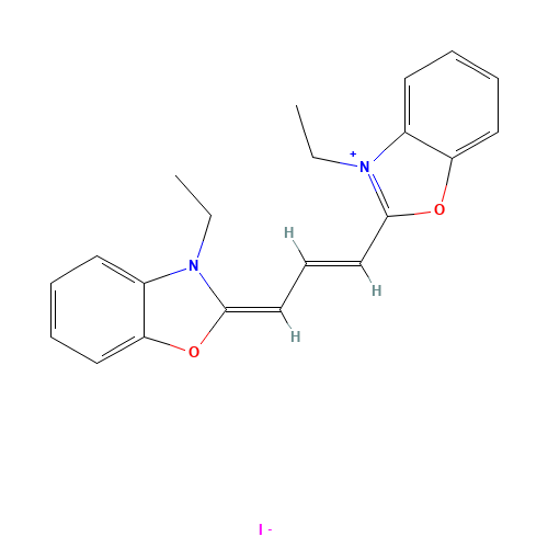 3 3'-DIETHYLOXACARBOCYANINE IODIDE  98 (CAS: 905-96-4) - Related Chemical Product