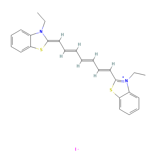 3,3'-DIETHYLTHIATRICARBOCYANINE IODIDE (CAS: 3071-70-3) - Related Chemical Product
