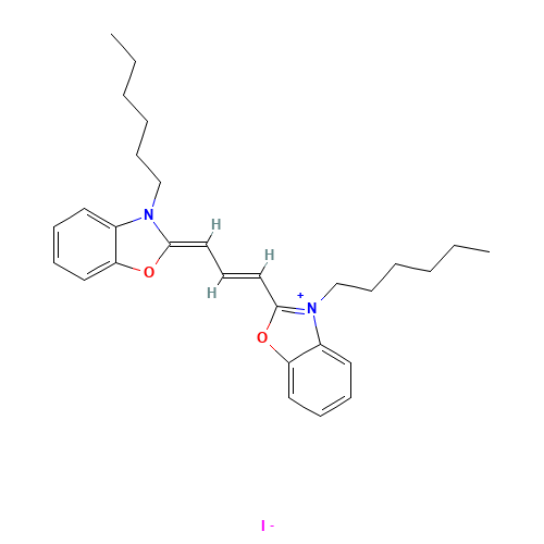 3,3'-DIHEXYLOXACARBOCYANINE IODIDE (CAS: 53213-82-4) - Related Chemical Product