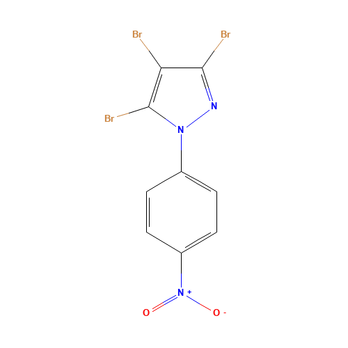 3,4,5-TRIBROMO-1-(4-NITROPHENYL)-1H-PYRAZOLE (CAS: 175135-29-2) - Related Chemical Product