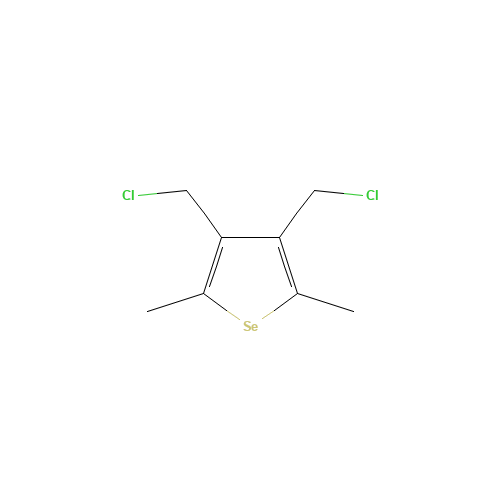 3,4-Bis(chloromethyl)-2,5-dimethylselenophene (CAS: 63822-24-2) - Related Chemical Product
