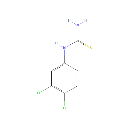 1-(3,4-DICHLOROPHENYL)-2-THIOUREA (CAS: 19250-09-0) - Related Chemical Product