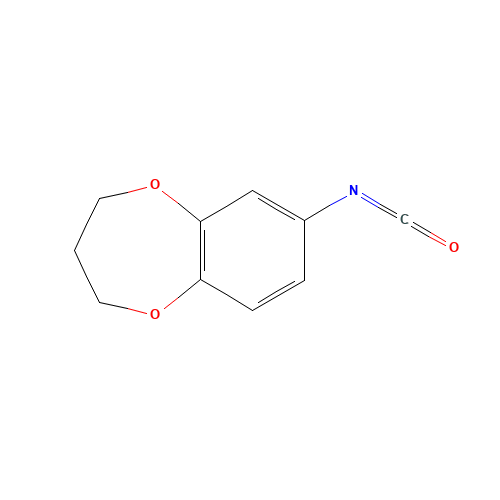 3,4-DIHYDRO-2H-1,5-BENZODIOXEPIN-7-YL ISOCYANATE (CAS: 368869-87-8) - Related Chemical Product