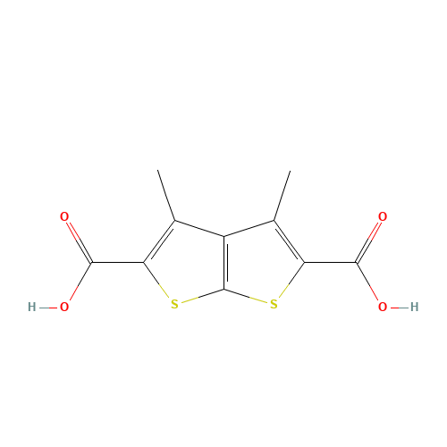 3,4-DIMETHYLTHIENO[2,3-B]THIOPHENE-2,5-DICARBOXYLIC ACID (CAS: 175202-55-8) - Related Chemical Product