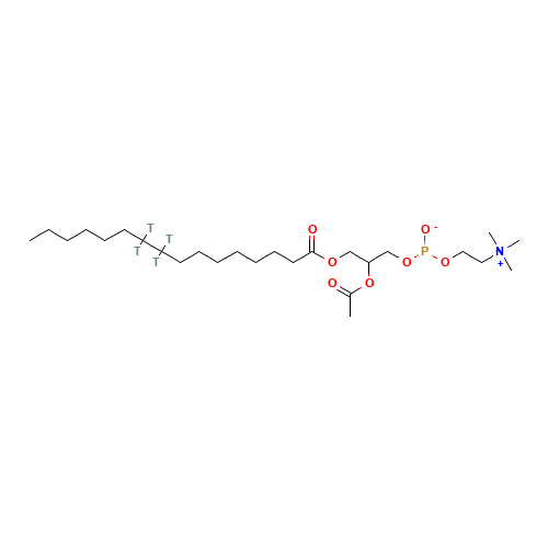 3,5,9-Trioxa-4-phosphapentacosan-18,18,19,19-t4-1-aminium,7-(acetyloxy)-4-hydroxy-N,N,N-trimethyl-10-oxo-,innersalt] (CAS: 112602-69-4) - Related Chemical Product