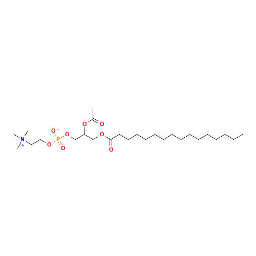 3,5,9-Trioxa-4-phosphapentacosan-1-aminium,7-(acetyloxy)-4-hydroxy-N,N,N-trimethyl-10-oxo-,innersalt,4-oxide(9CI] (CAS: 115154-33-1) - Related Chemical Product