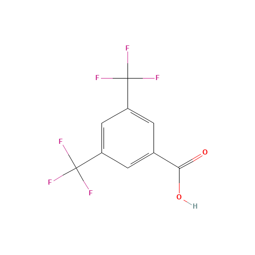 3,5-Bis(trifluoromethyl)benzoic acid (CAS: 725-89-3) - Related Chemical Product