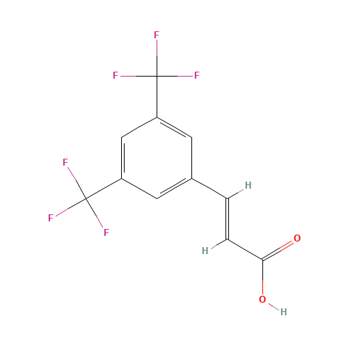 3,5-BIS(TRIFLUOROMETHYL)CINNAMIC ACID (CAS: 155814-20-3) - Related Chemical Product