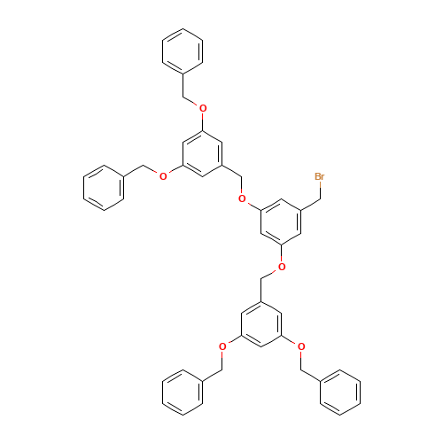 3,5-BIS[3,5-BIS(BENZYLOXY)BENZYLOXY]BENZYL BROMIDE (CAS: 129536-41-0) - Related Chemical Product