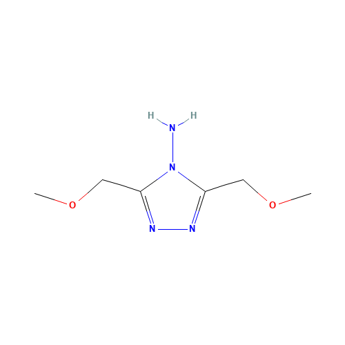 3,5-BIS-METHOXYMETHYL-1,2,4-TRIAZOL-4-YLAMINE (CAS: 111853-51-1) - Related Chemical Product