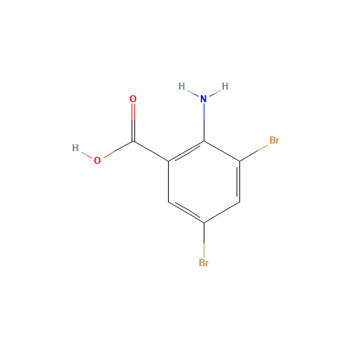 2-Amino-3,5-dibromobenzoic acid (CAS: 609-85-8) - Related Chemical Product
