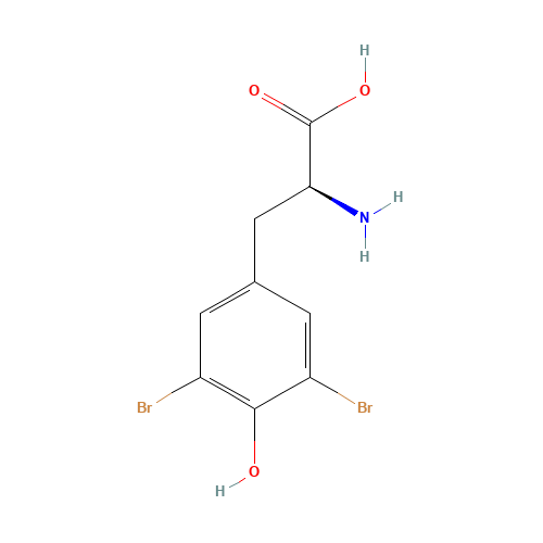 3,5-Dibromo-L-tyrosine (CAS: 300-38-9) - Related Chemical Product