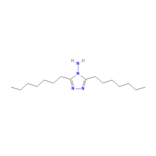 3,5-DIHEPTYL-1,2,4-TRIAZOL-4-YLAMINE (CAS: 59944-53-5) - Related Chemical Product