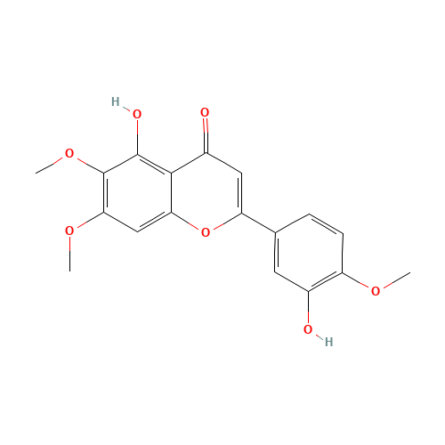 3',5-DIHYDROXY-4',6,7-TRIMETHOXYFLAVONE (CAS: 855-96-9) - Related Chemical Product