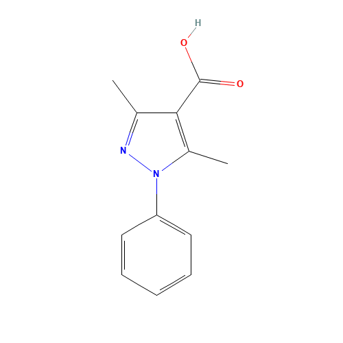 3,5-DIMETHYL-1-PHENYL-1H-PYRAZOLE-4-CARBOXYLIC ACID (CAS: 61226-19-5) - Related Chemical Product