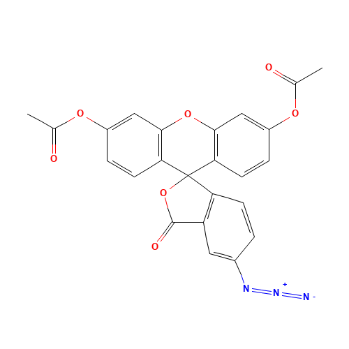 5(6)-AZIDOFLUORESCEIN DIACETATE (CAS: 77162-07-3) - Related Chemical Product