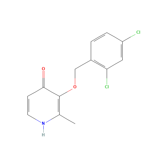 3-[(2,4-DICHLOROBENZYL)OXY]-2-METHYLPYRIDIN-4-OL (CAS: 287928-00-1) - Related Chemical Product