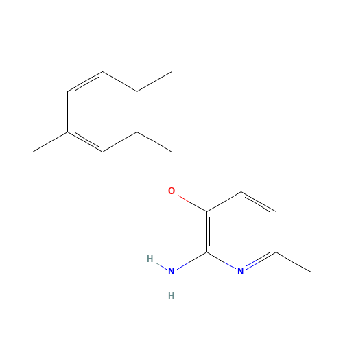 3-[(2,5-DIMETHYLBENZYL)OXY]-6-METHYLPYRIDIN-2-AMINE (CAS: 300665-41-2) - Related Chemical Product