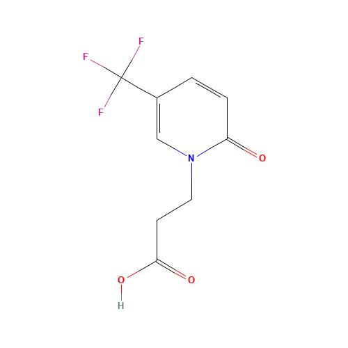 3-[1,2-DIHYDRO-2-OXO-5-(TRIFLUOROMETHYL)PYRID-1-YL]PROPIONIC ACID 97 (CAS: 175277-72-2) - Related Chemical Product