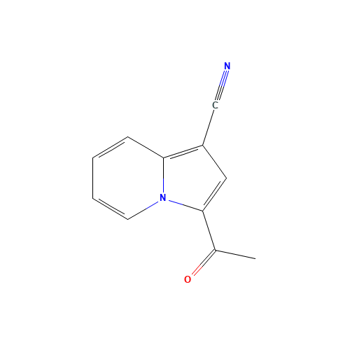 3-Acetyl-1-indolizinecarbonitrile (CAS: 158670-17-8) - Related Chemical Product