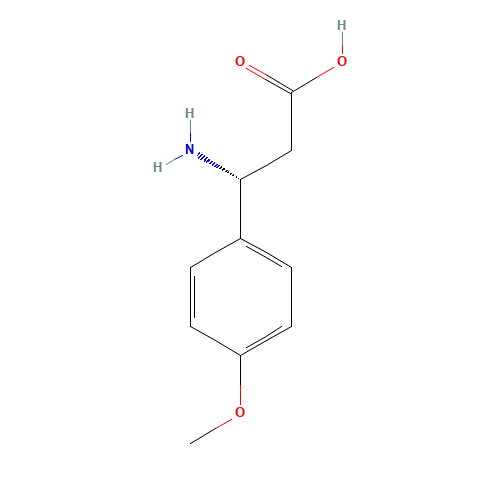 (R)-3-AMINO-3-(4-METHOXY-PHENYL)-PROPIONIC ACID (CAS: 131690-57-8) - Related Chemical Product