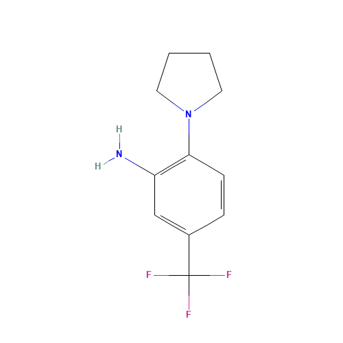 N-(2-AMINO-4-TRIFLUOROMETHYLPHENYL)PYRROLIDINE (CAS: 133184-80-2) - Related Chemical Product