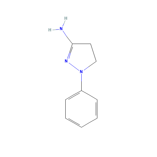 3-AMINO-4,5-DIHYDRO-1-PHENYLPYRAZOLE (CAS: 3314-35-0) - Related Chemical Product