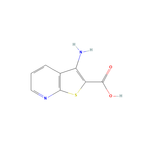 3-AMINOTHIENO[2,3-B]PYRIDINE-2-CARBOXYLIC ACID (CAS: 58327-75-6) - Related Chemical Product