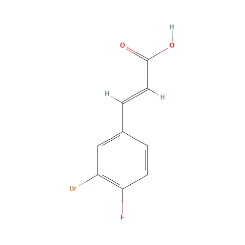 3-BROMO-4-FLUOROCINNAMIC ACID (CAS: 160434-49-1) - Related Chemical Product