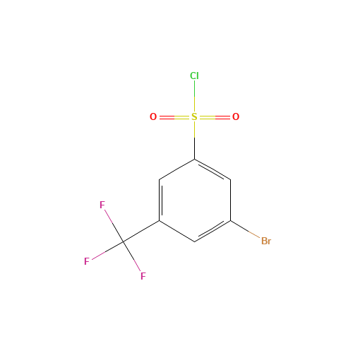 3-BROMO-5-(TRIFLUOROMETHYL)BENZENESULFONYL CHLORIDE (CAS: 351003-46-8) - Related Chemical Product