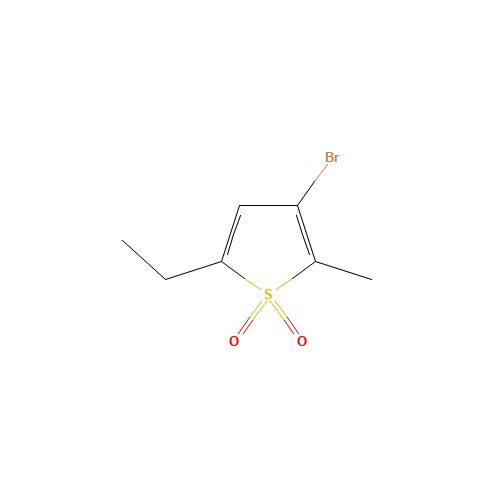 3-Bromo-5-ethyl-2-methylthiophene-1,1-dioxide (CAS: 83173-99-3) - Related Chemical Product