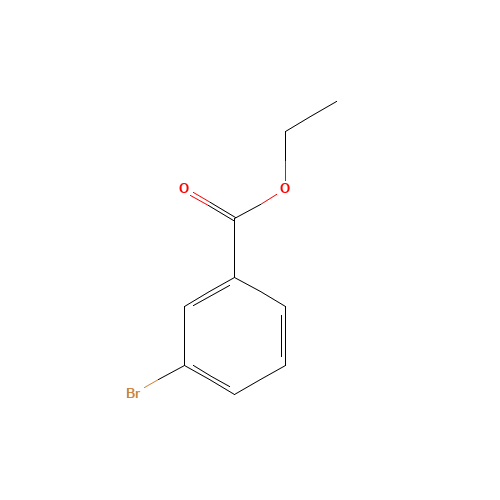 ETHYL 3-BROMOBENZOATE (CAS: 24398-88-7) - Chemical Structure and Molecular Formula 