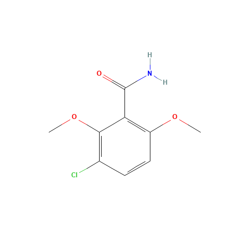 3-CHLORO-2,6-DIMETHOXYBENZAMIDE (CAS: 90346-64-8) - Related Chemical Product