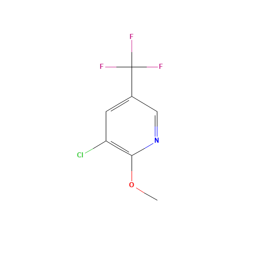 3-CHLORO-2-METHOXY-5-(TRIFLUOROMETHYL)PYRIDINE (CAS: 175136-17-1) - Related Chemical Product