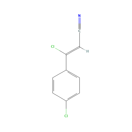 3-CHLORO-3-(4-CHLOROPHENYL)ACRYLONITRILE (CAS: 78583-86-5) - Related Chemical Product