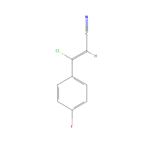 3-CHLORO-3-(4-FLUOROPHENYL)ACRYLONITRILE (CAS: 205984-77-6) - Related Chemical Product