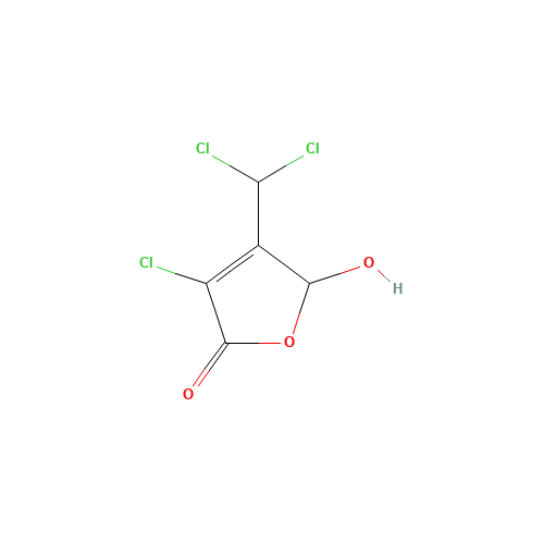 3-CHLORO-4-(DICHLOROMETHYL)-5-HYDROXY-2(5H)-FURANONE (CAS: 77439-76-0) - Related Chemical Product