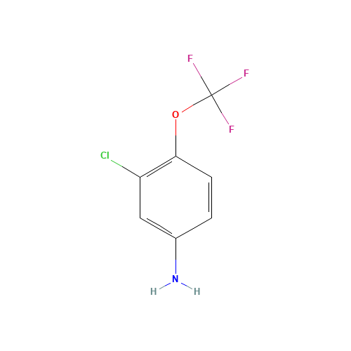 3-CHLORO-4-(TRIFLUOROMETHOXY)ANILINE (CAS: 64628-73-5) - Related Chemical Product
