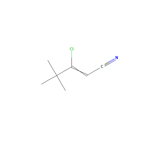 3-CHLORO-4,4-DIMETHYLPENT-2-ENENITRILE (CAS: 216574-58-2) - Related Chemical Product
