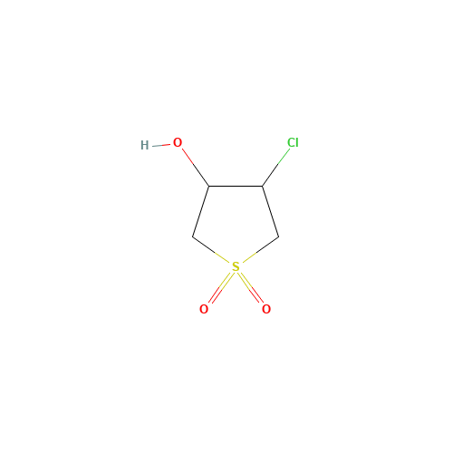 3-CHLORO-4-HYDROXYTETRAHYDROTHIOPHENE-1,1-DIOXIDE (CAS: 49592-61-2) - Related Chemical Product