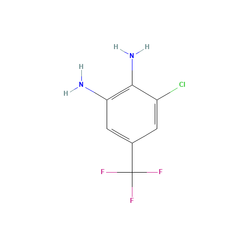 3-CHLORO-4,5-DIAMINOBENZOTRIFLUORIDE (CAS: 132915-80-1) - Related Chemical Product