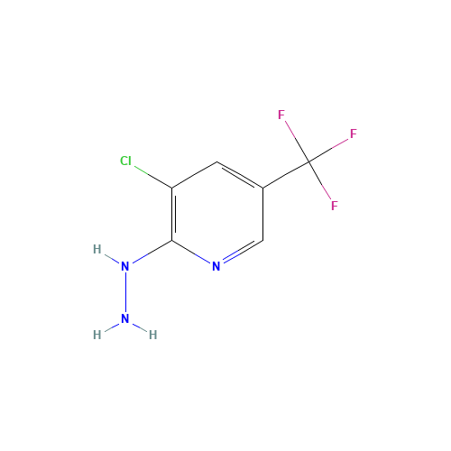 3-CHLORO-5-(TRIFLUOROMETHYL)PYRID-2-YLHYDRAZINE (CAS: 89570-82-1) - Related Chemical Product
