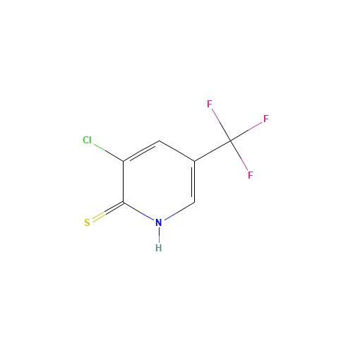 3-CHLORO-5-(TRIFLUOROMETHYL)PYRIDINE-2-THIOL (CAS: 76041-74-2) - Related Chemical Product