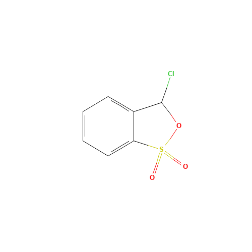 3-CHLORO-3H-2,1-BENZOXATHIOLE-1,1-DIOXIDE (CAS: 25595-59-9) - Related Chemical Product