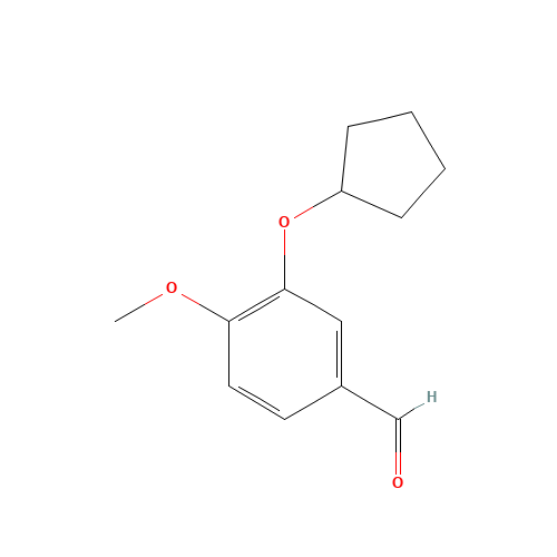 3-CYCLOPENTYLOXY-4-METHOXYBENZALDEHYDE (CAS: 67387-76-2) - Related Chemical Product
