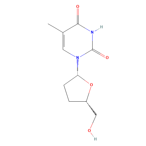 2',3'-Dideoxythymidine (CAS: 3416-05-5) - Related Chemical Product