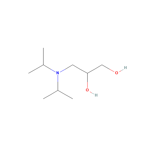 3-DIISOPROPYLAMINO-1,2-PROPANEDIOL (CAS: 85721-30-8) - Related Chemical Product