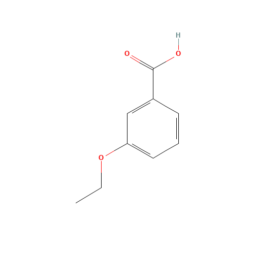 3-ETHOXYBENZOIC ACID (CAS: 621-51-2) - Chemical Structure and Molecular Formula 